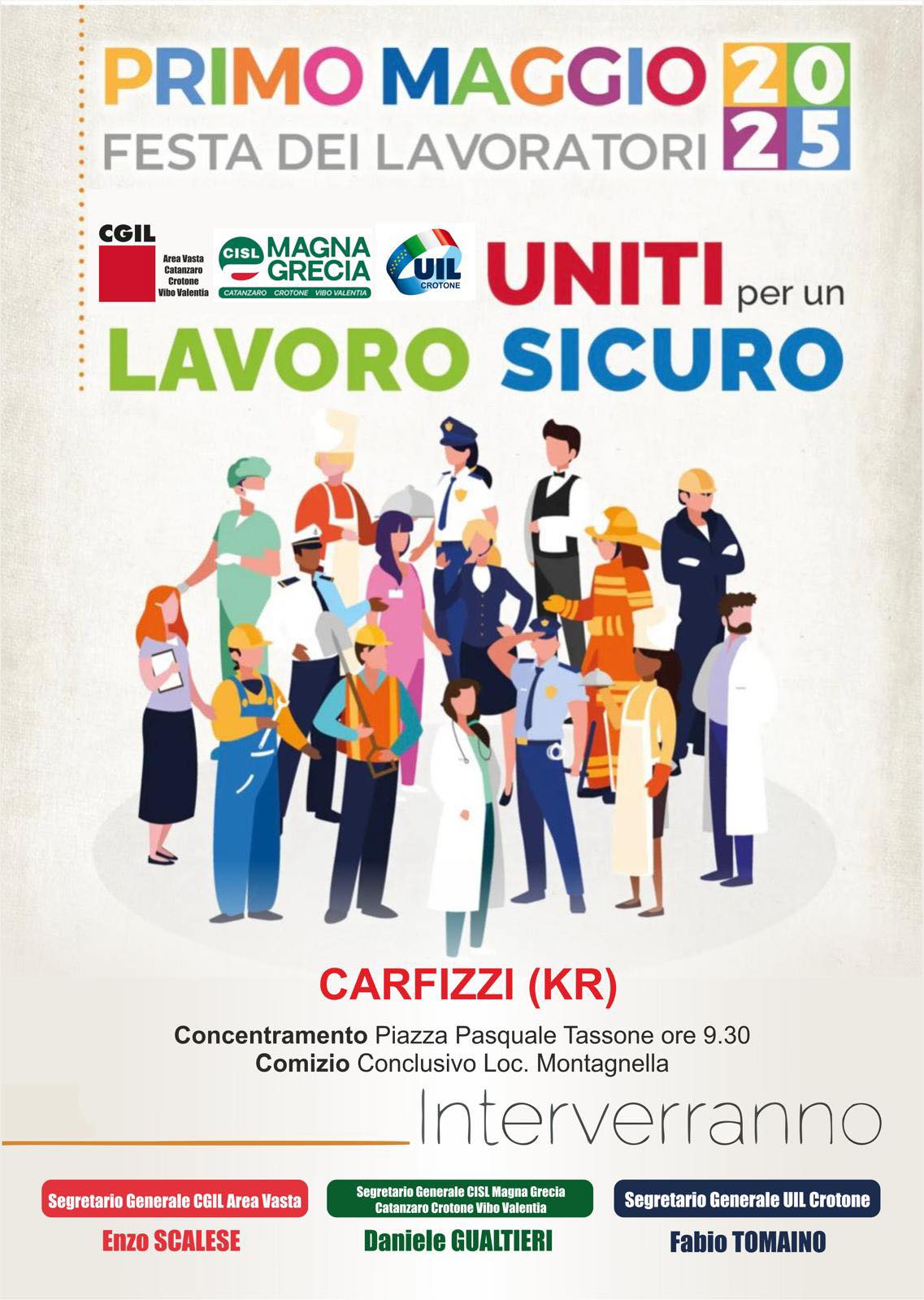 manifesto 1 maggio 2025-2
