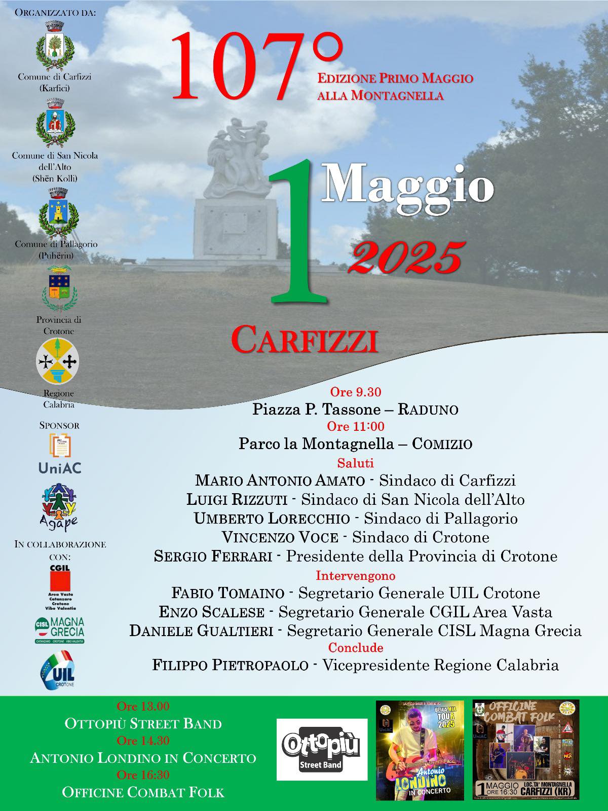 manifesto 1 maggio 2025